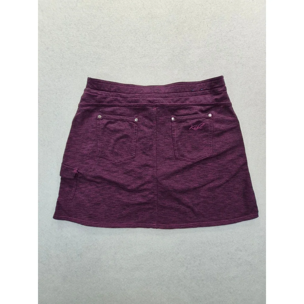 KÜHL Mova Skort Women's Medium Heathered Berry Hiking Outdoor